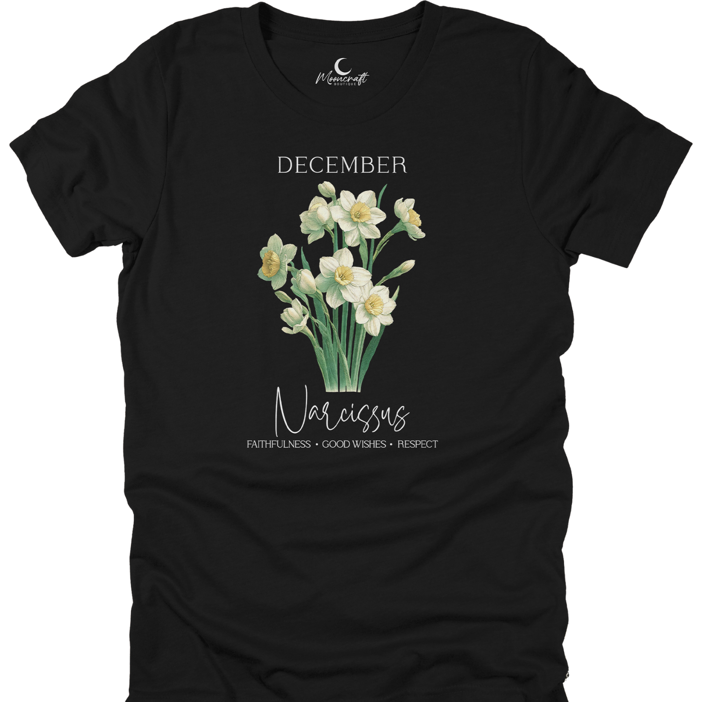 December Birth Month Flower T-Shirt