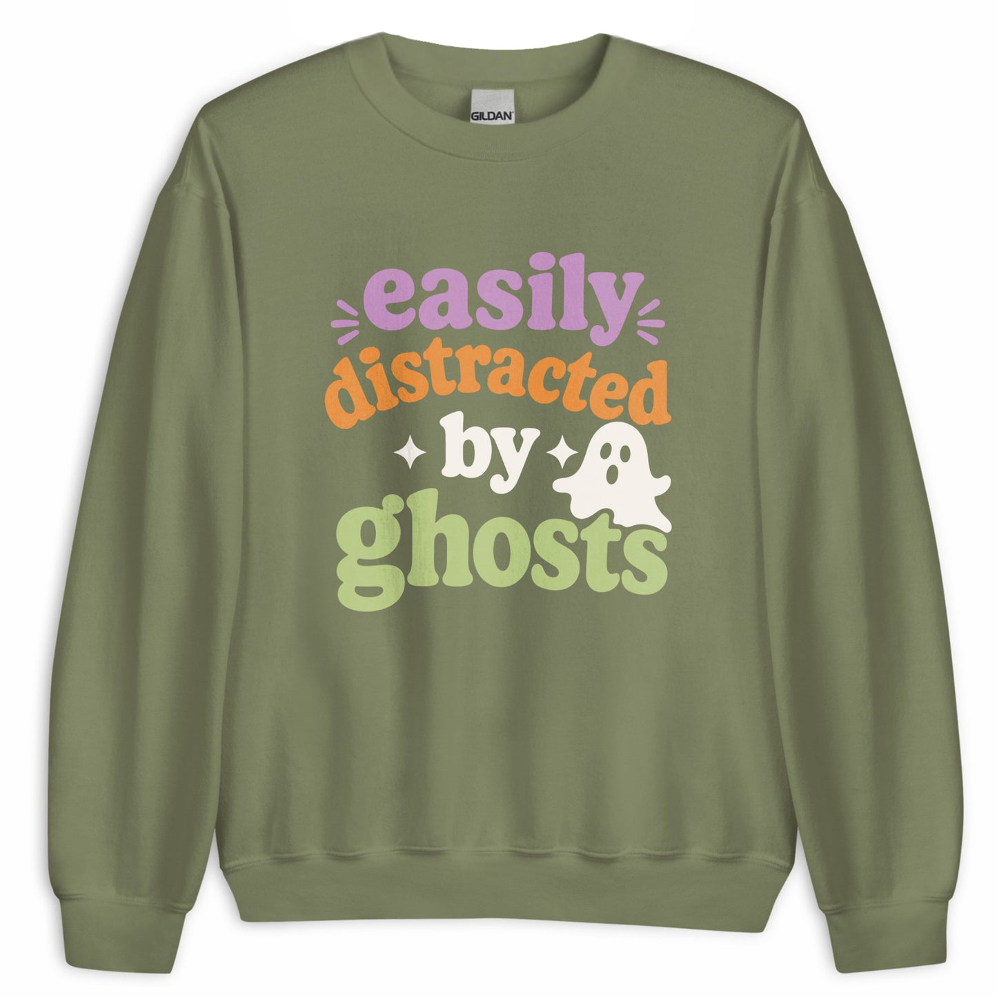 Easily Distracted by Ghosts Sweatshirt