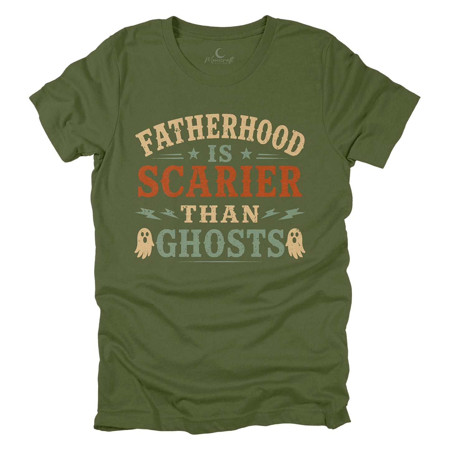 Fatherhood Is Scarier Than Ghost T-Shirt