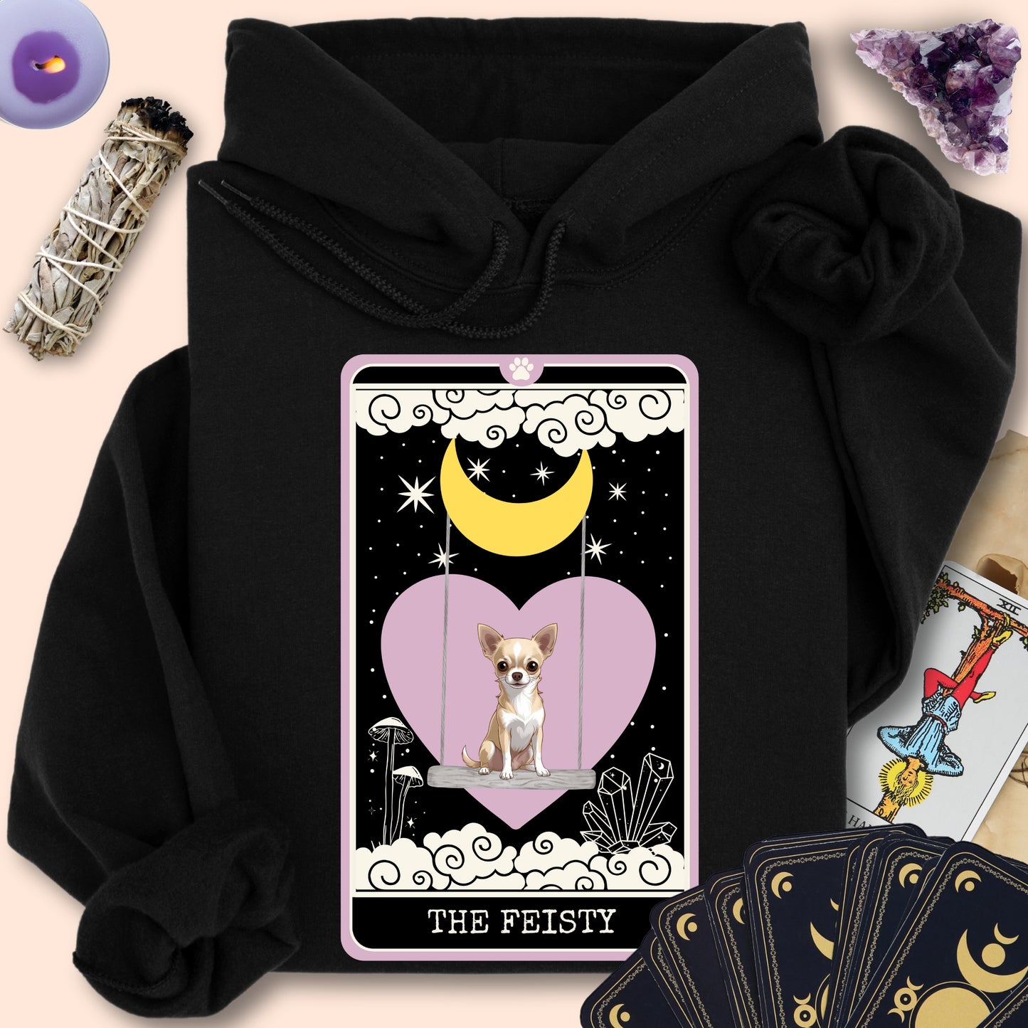 The Feisty - Fawn Chihuahua Hoodie