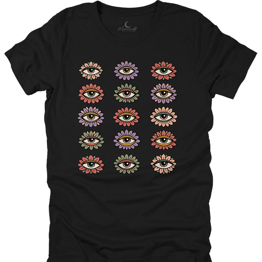 Floral Evil Eye T-Shirt