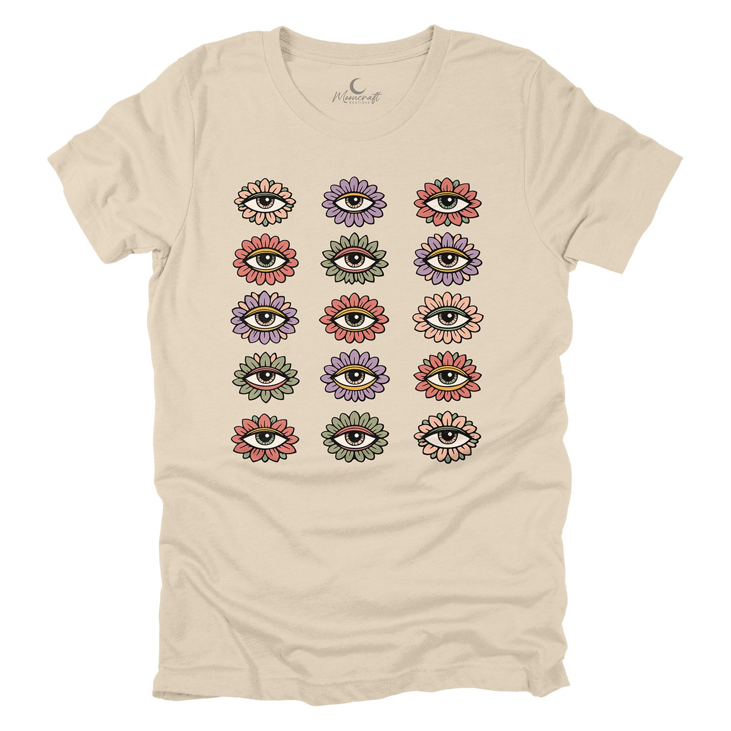 Floral Evil Eye T-Shirt