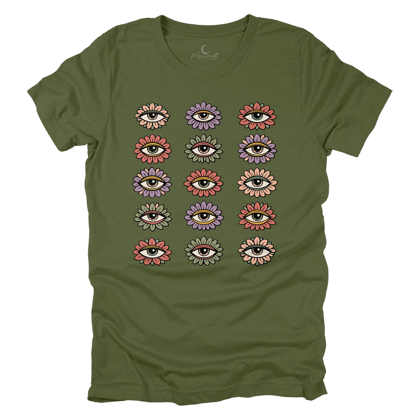 Floral Evil Eye T-Shirt