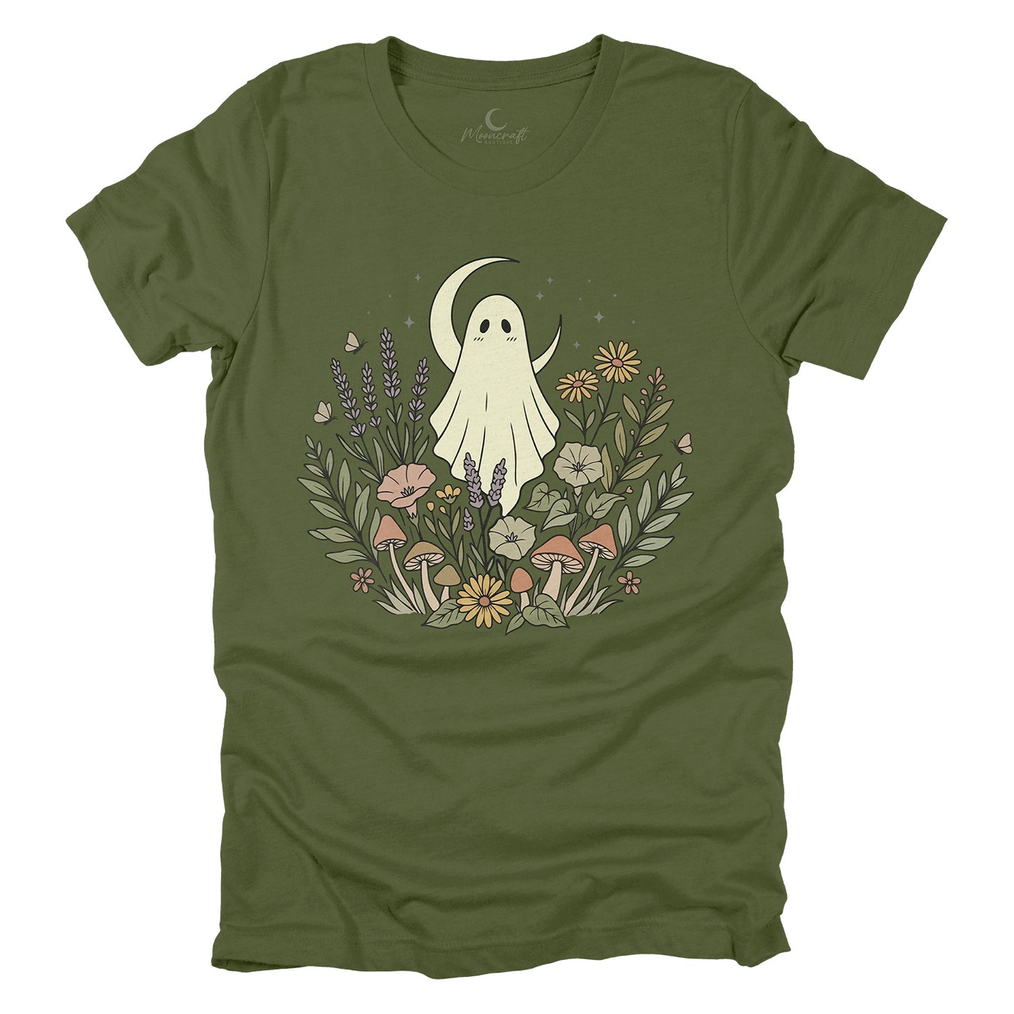 Floral Ghost T-Shirt