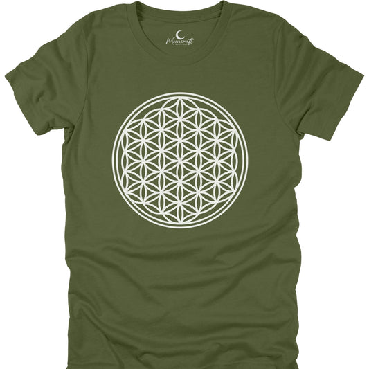 Flower Of Life Sacred Geometry T-Shirt