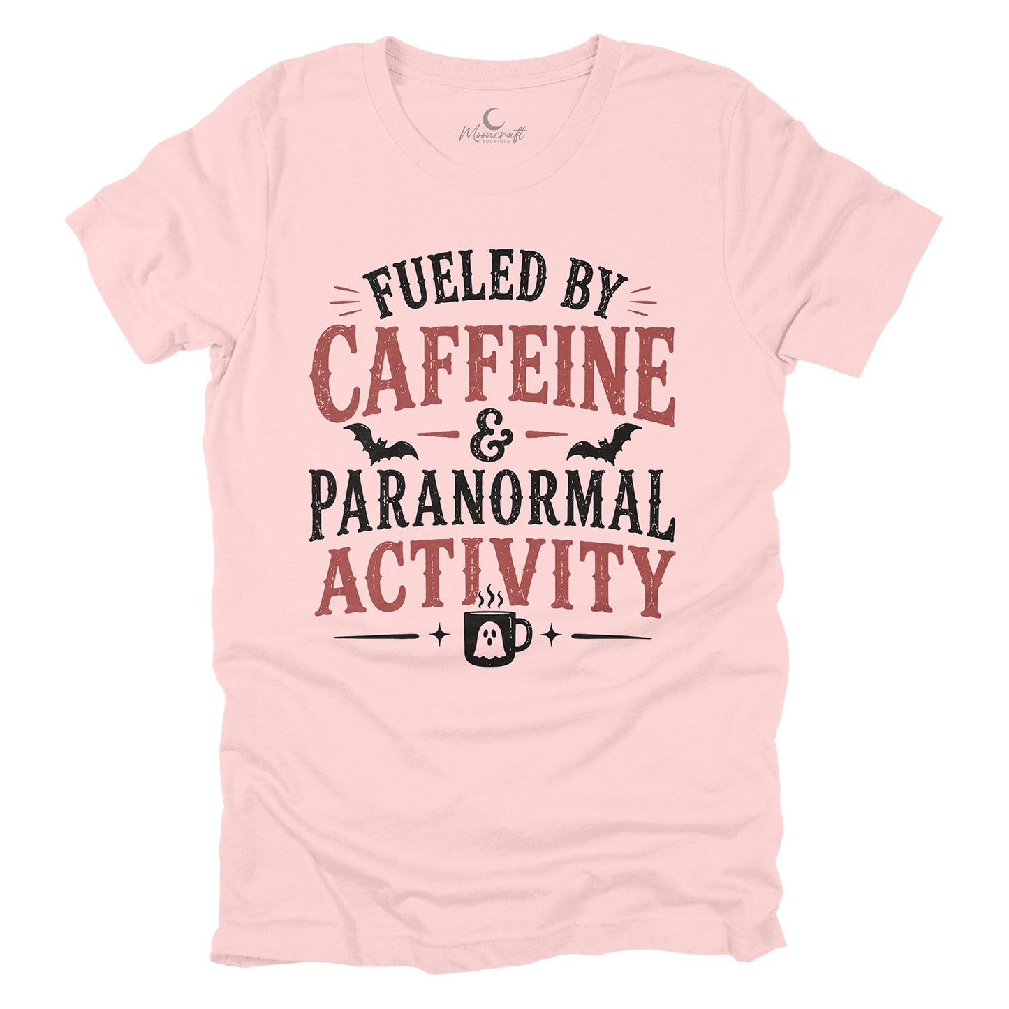 Caffeine And Paranormal Activity T-Shirt