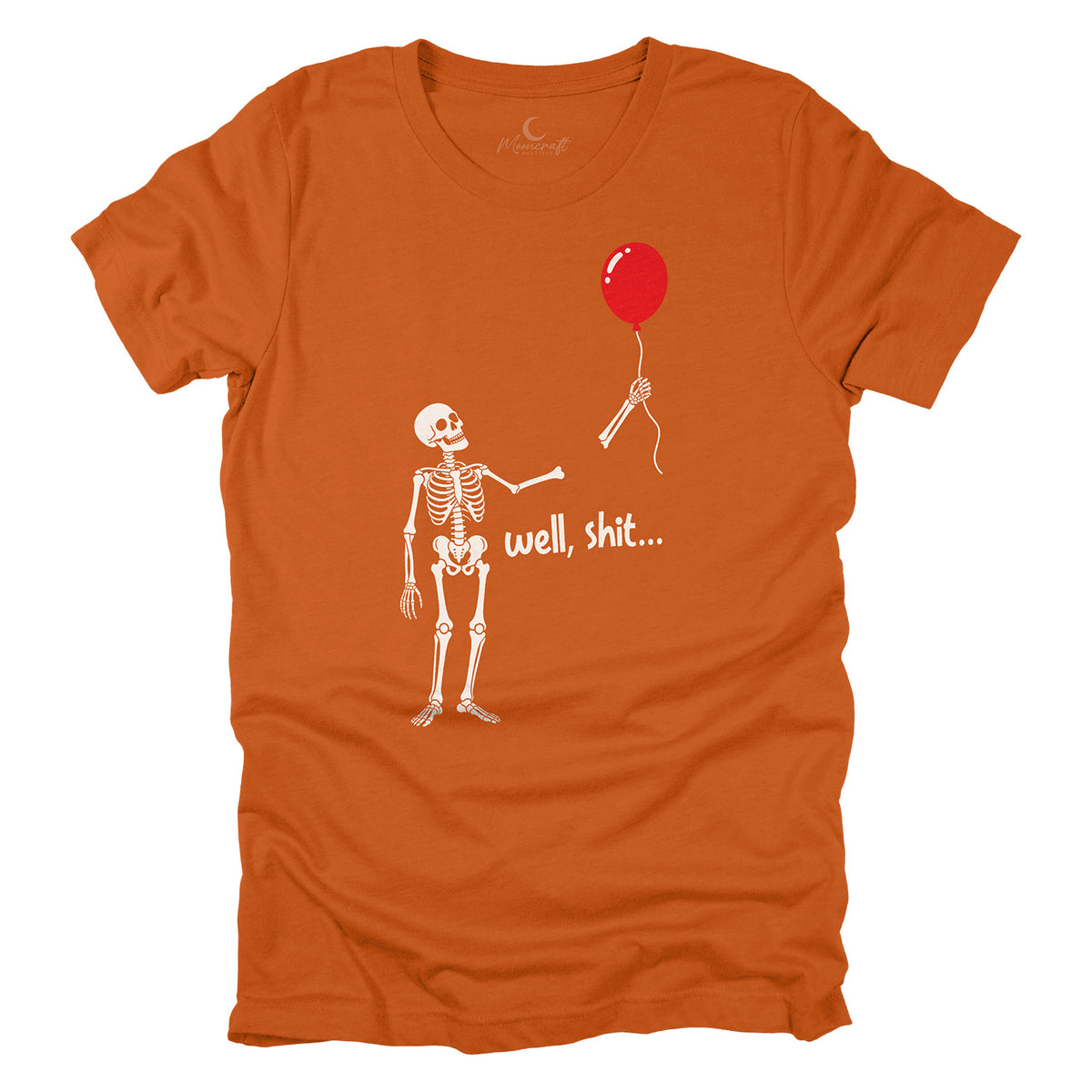 Funny Skeleton Balloon T-Shirt