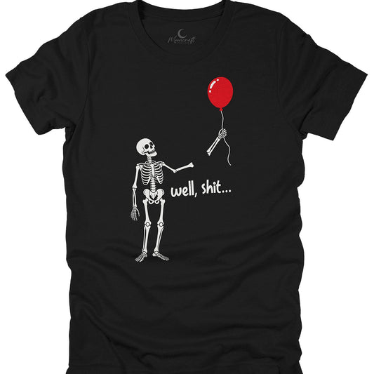 Funny Skeleton Balloon T-Shirt