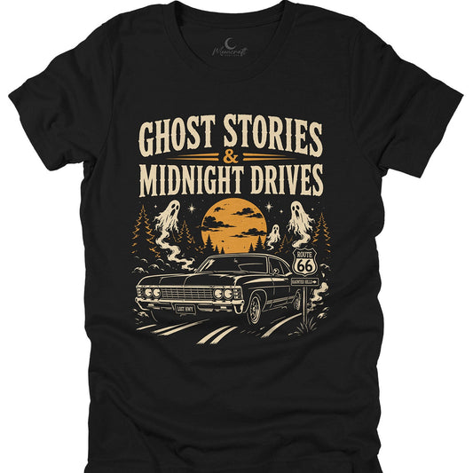 Ghosts Stories And Midnight Drives T-Shirt