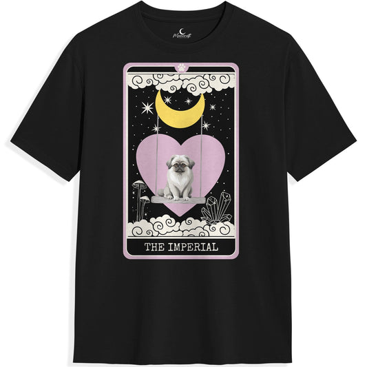 The Imperial - Gray Pekingese T-Shirt