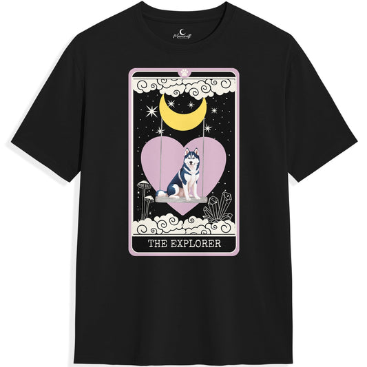 The Explorer - Siberian Husky T-Shirt