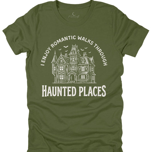 Romantic Walks Through Haunted Places T-Shirt