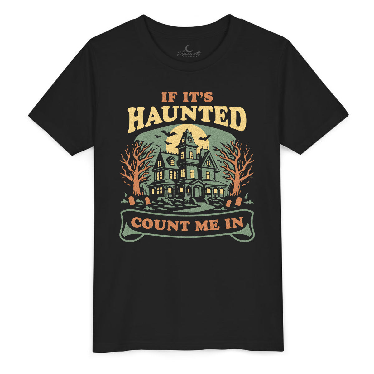 If It’s Haunted Count Me In Youth T-Shirt