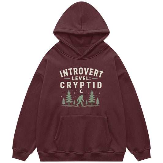 Introvert Level Cryptid Hoodie
