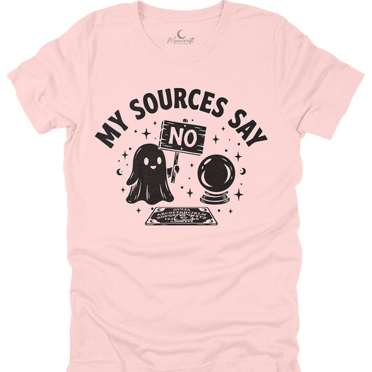 My Sources Say No T-Shirt