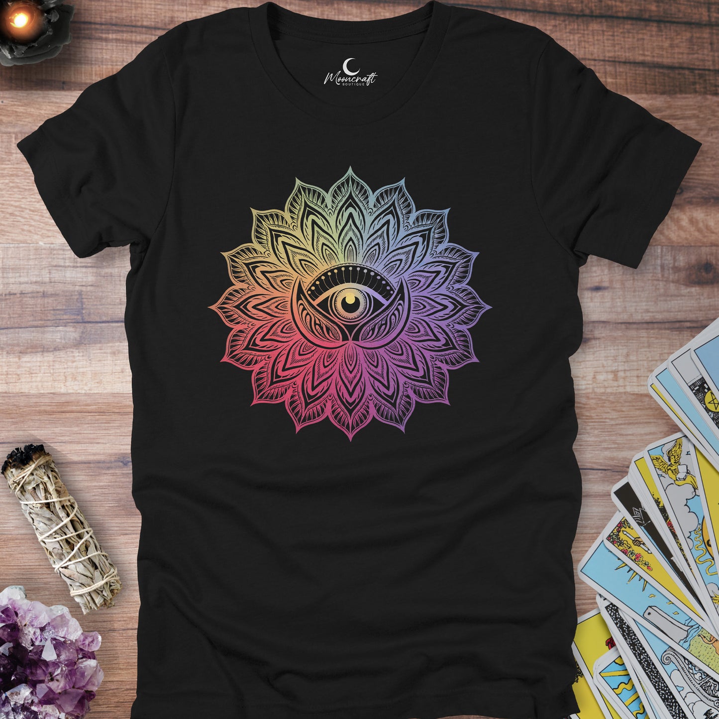Rainbow Mandala T-Shirt