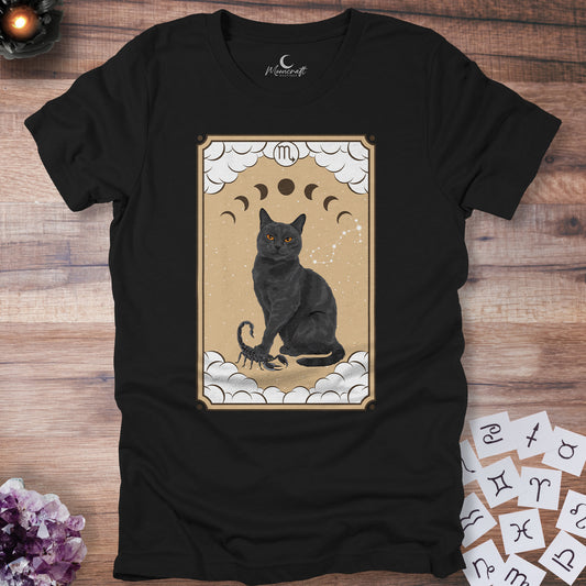 Scorpio Cat T-Shirt