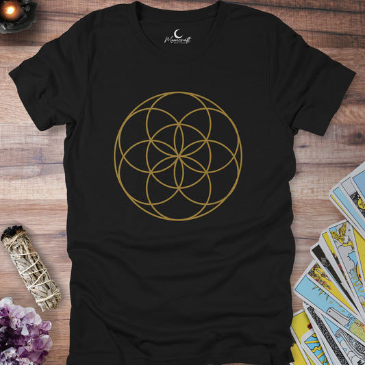Seed Of Life Sacred Geometry T-Shirt