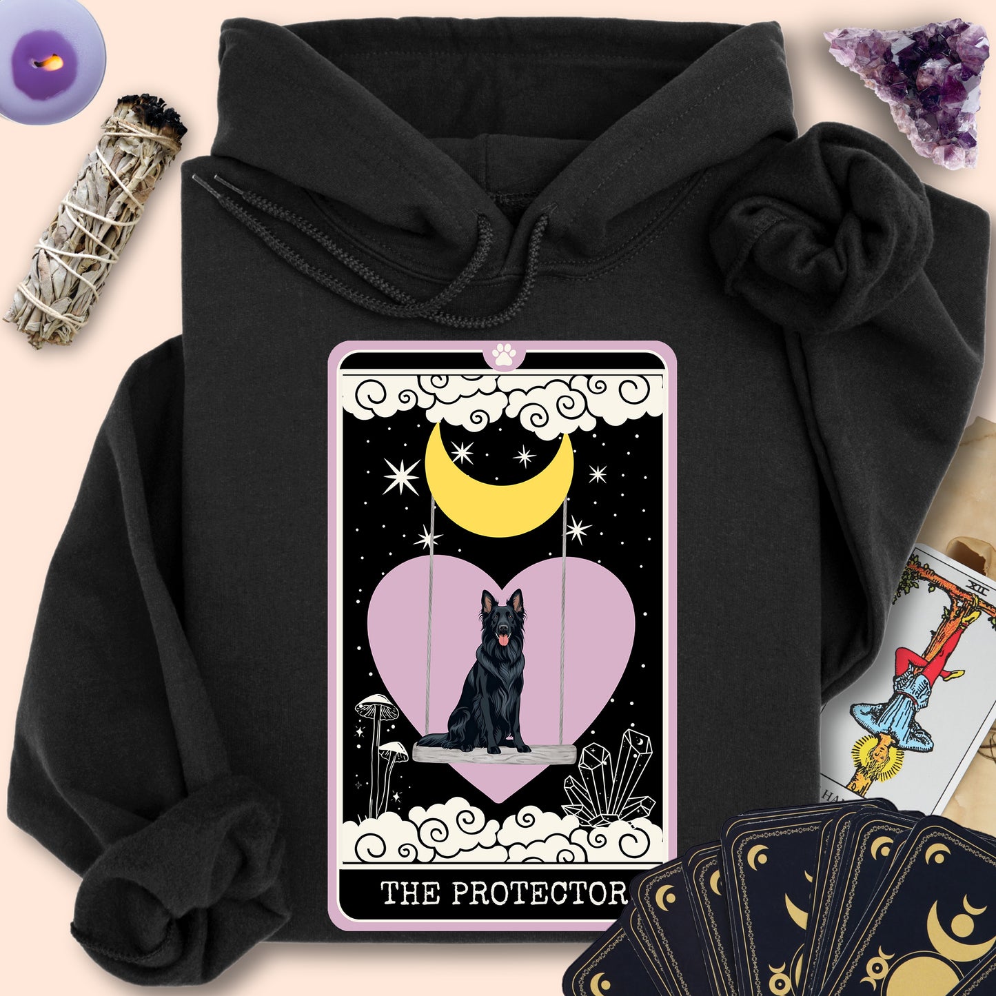 The Protector - Belgian Shepherd Groenendael Hoodie