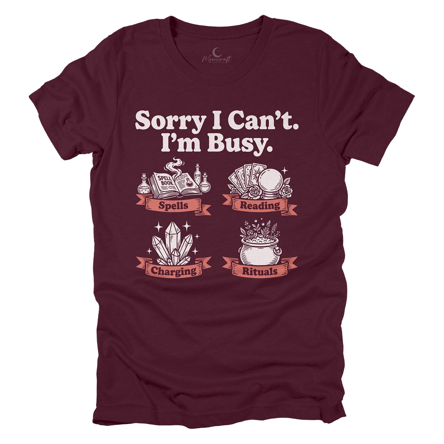 Sorry I Can't I'm Busy Witchy T-Shirt