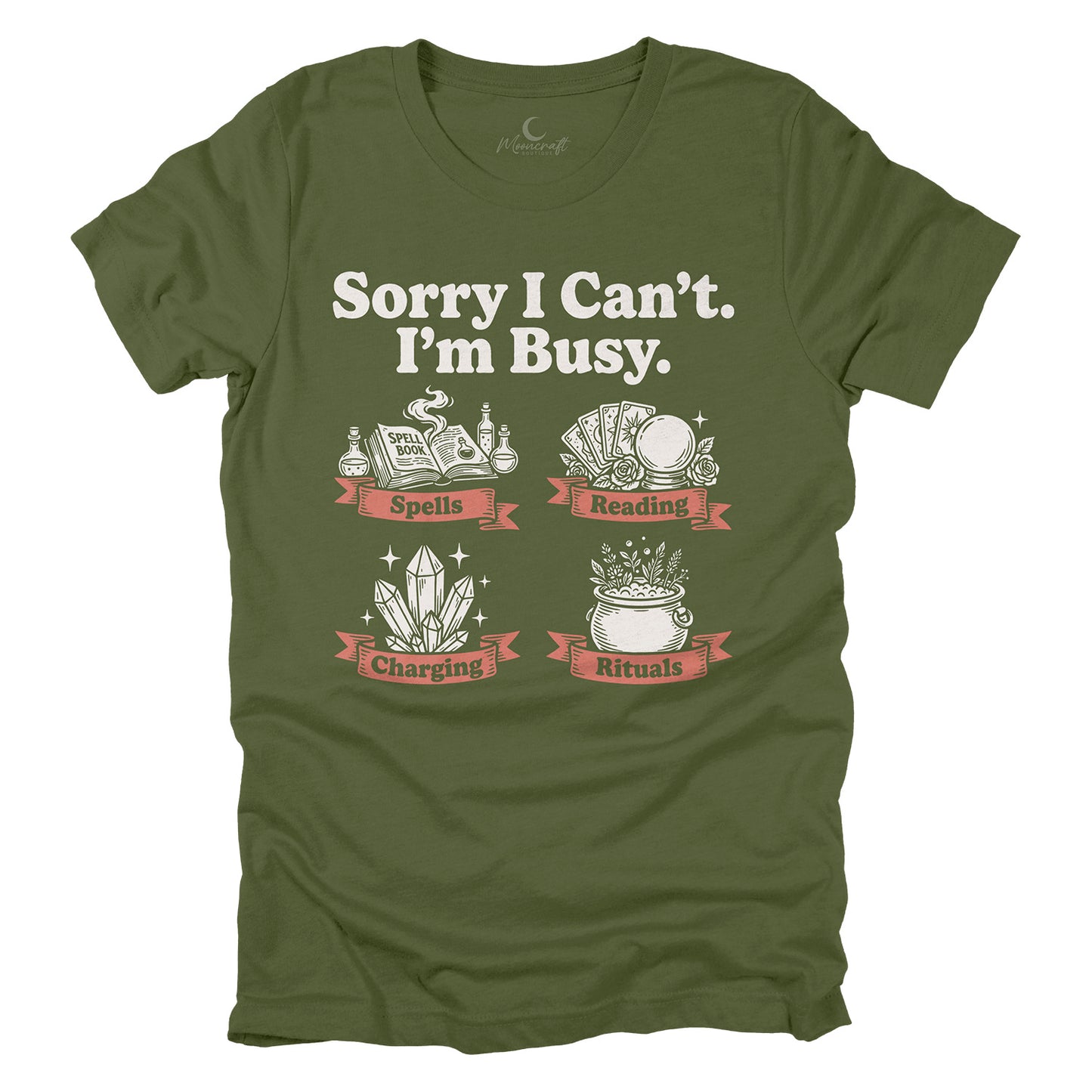 Sorry I Can't I'm Busy Witchy T-Shirt