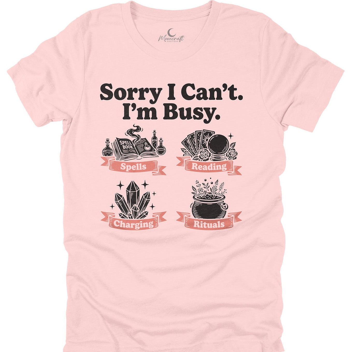 Sorry I Can't I'm Busy Witchy T-Shirt