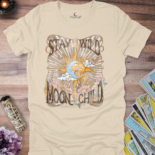 Stay Wild Moon Child Retro T-Shirt