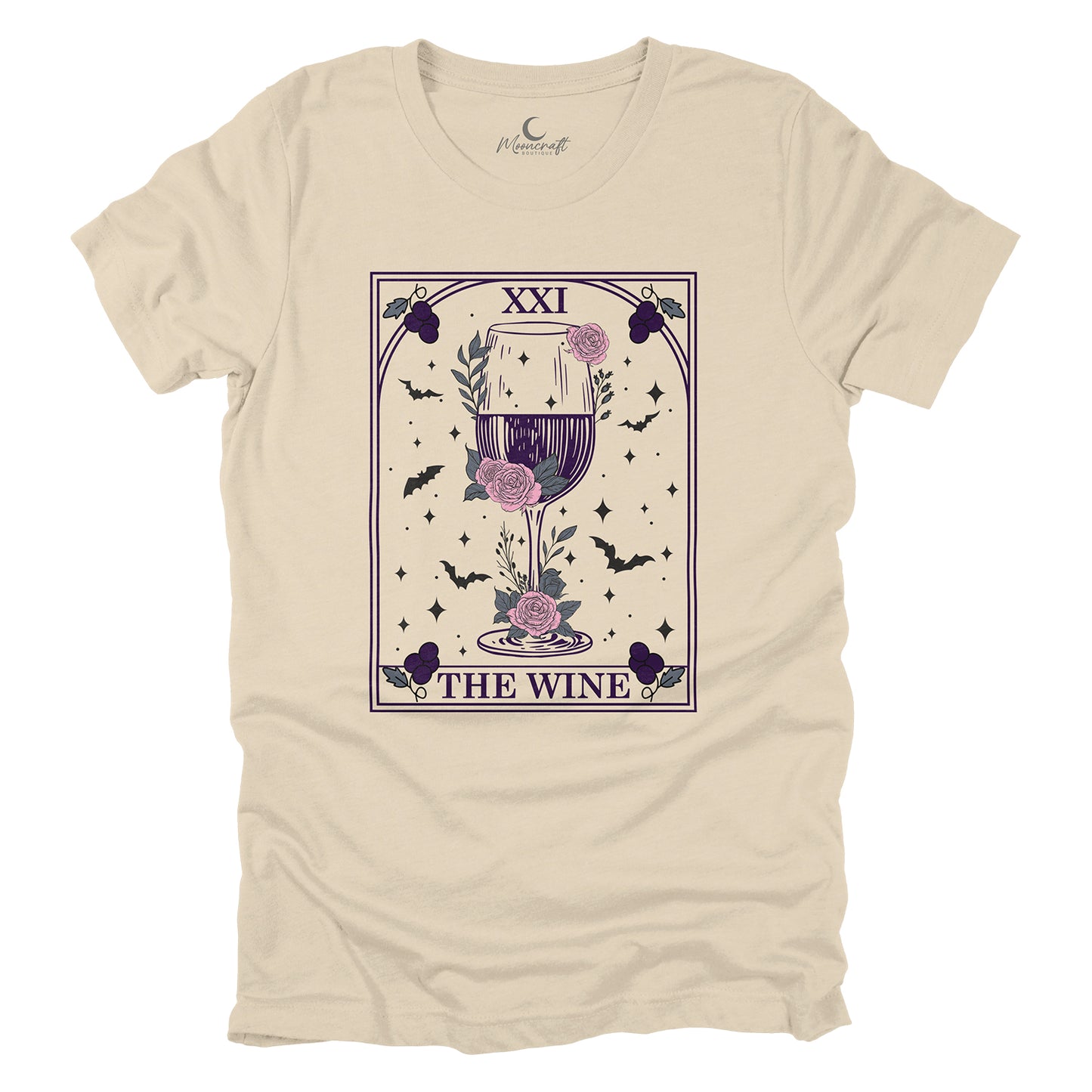 The Wine Tarot Card T-Shirt