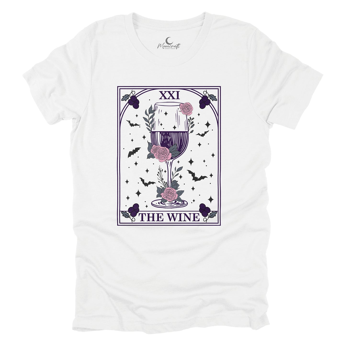 The Wine Tarot Card T-Shirt