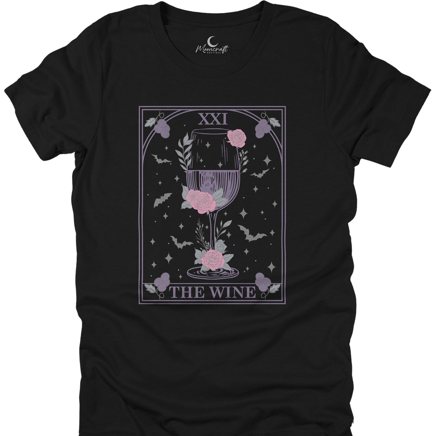 The Wine Tarot Card T-Shirt
