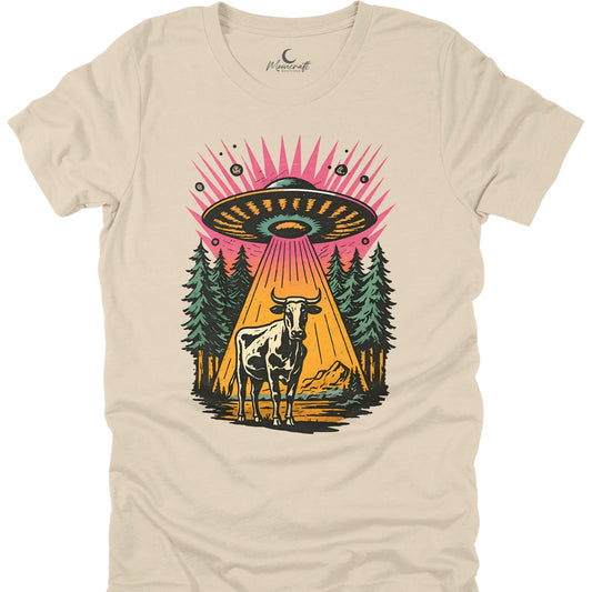 UFO Cow Abduction T-Shirt