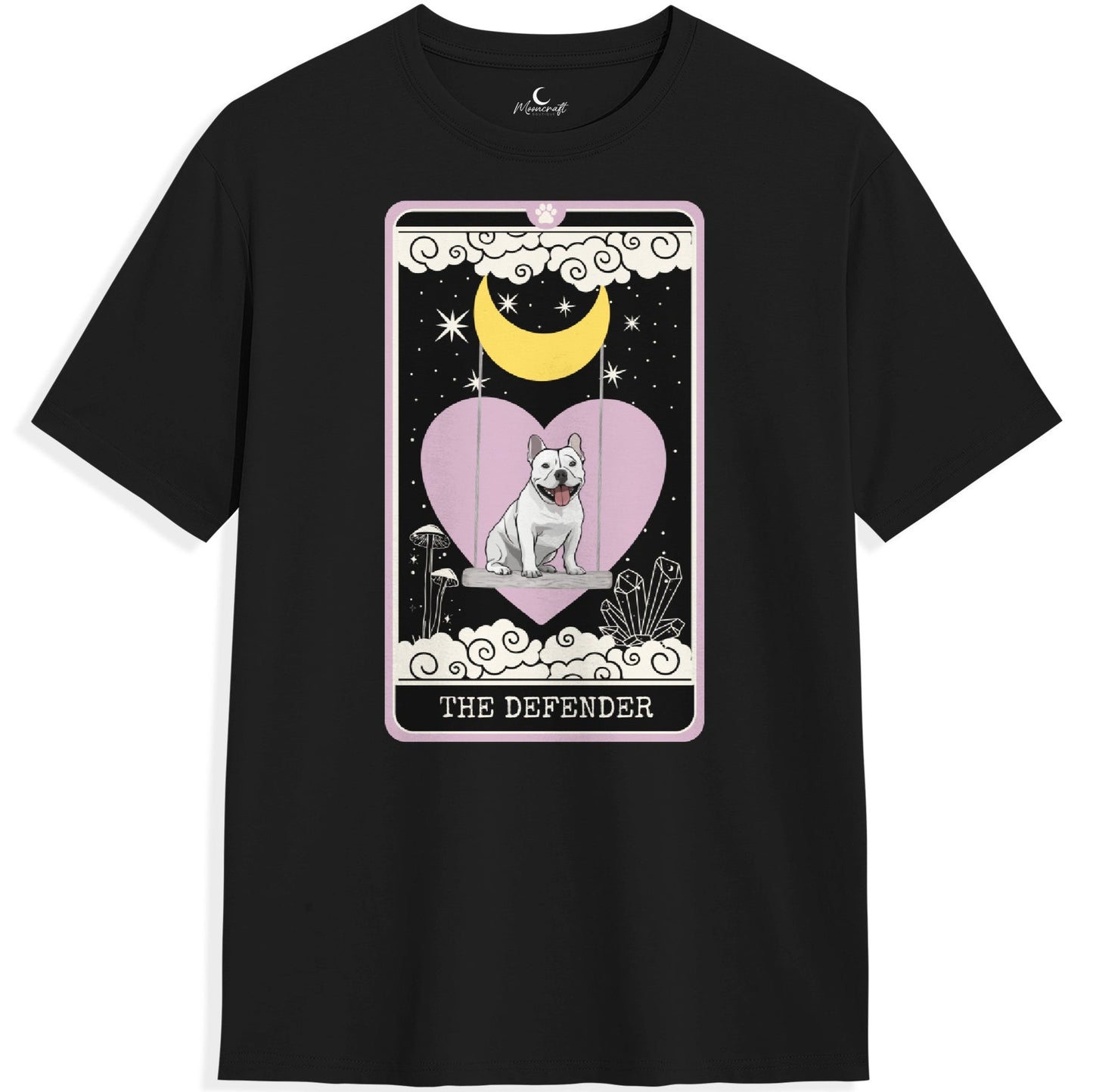 The Defender - White American Bully T-Shirt