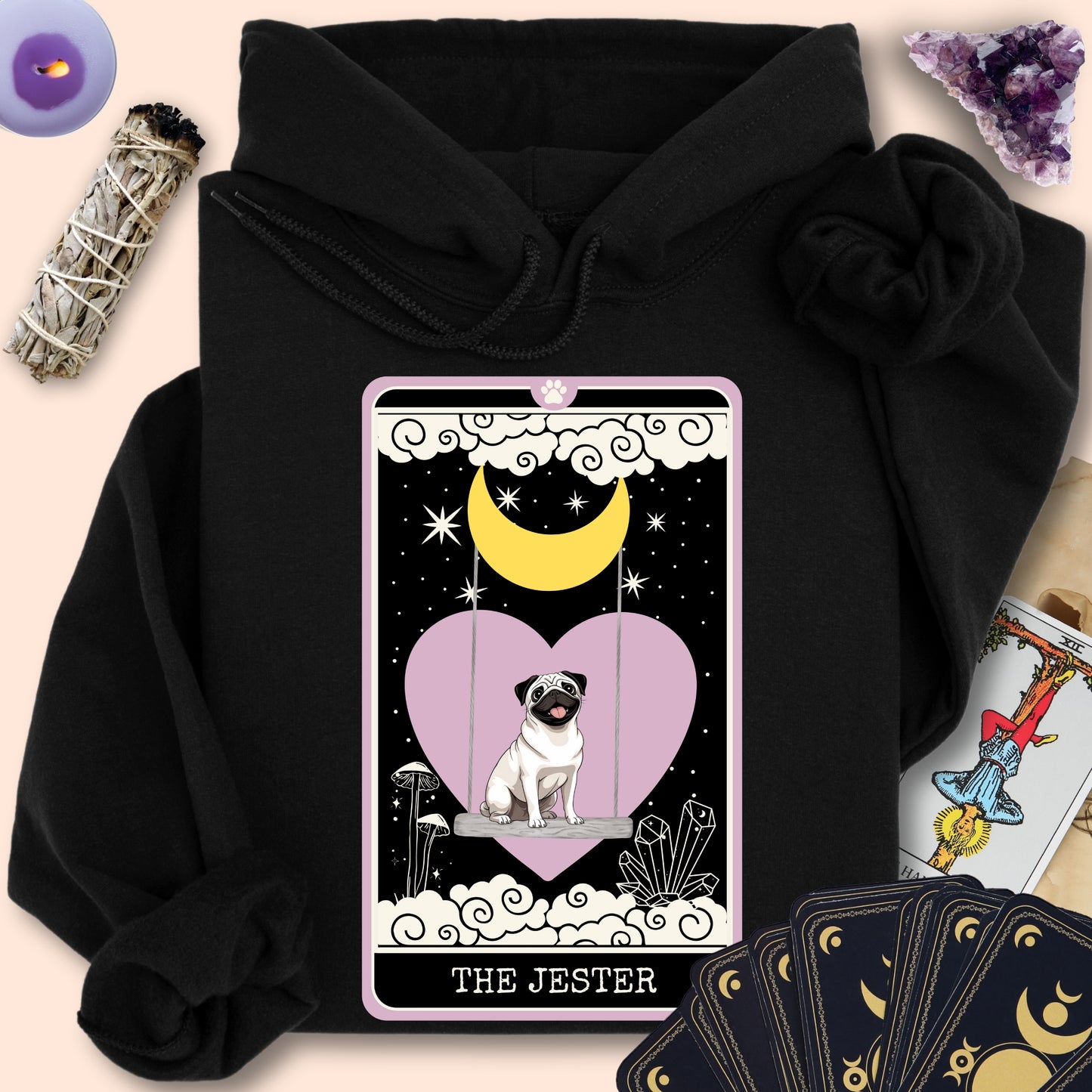 The Jester - Mops Hoodie