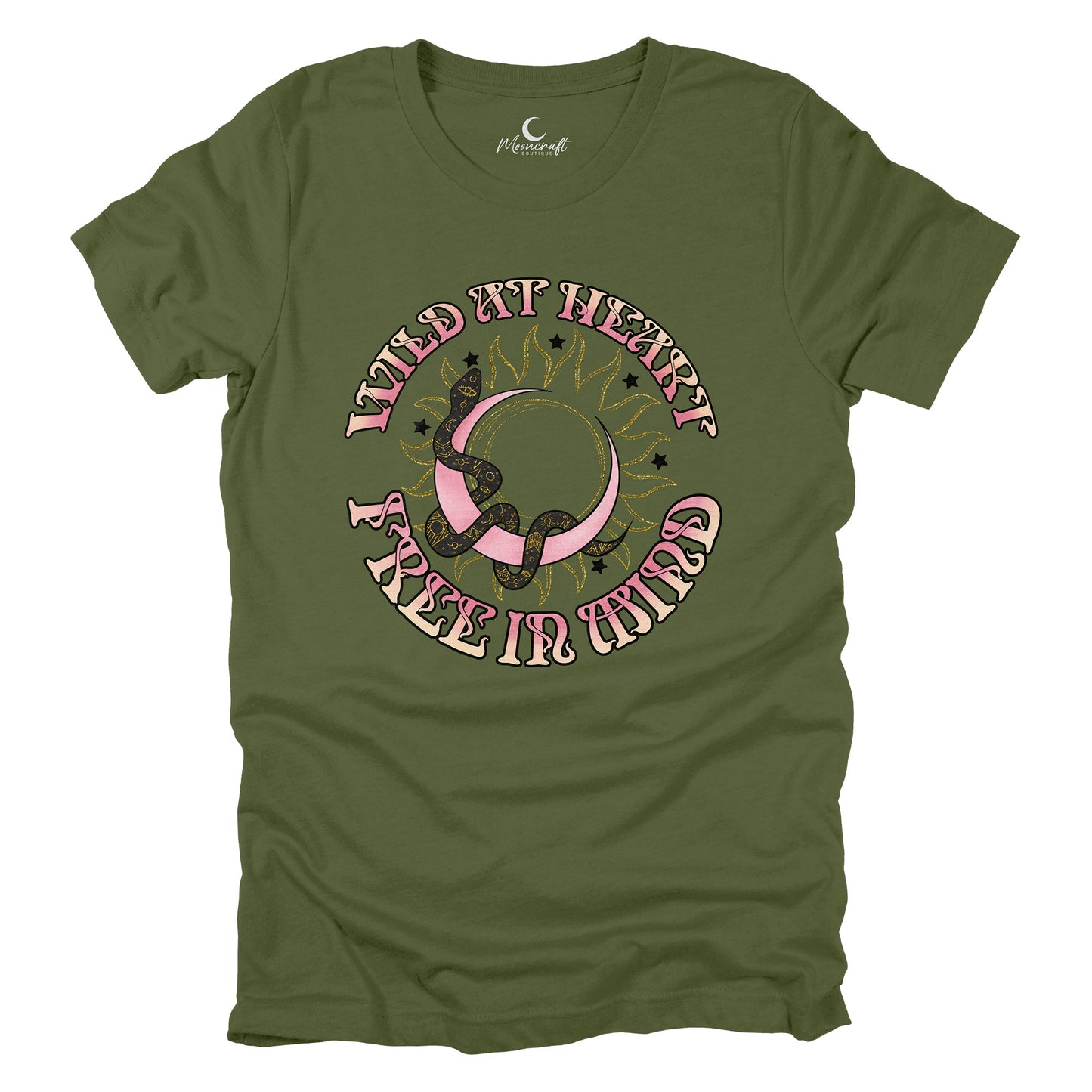 Wild At Heart Free In Mind T-Shirt