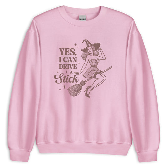 I Can Drive A Stick Sweatshirt