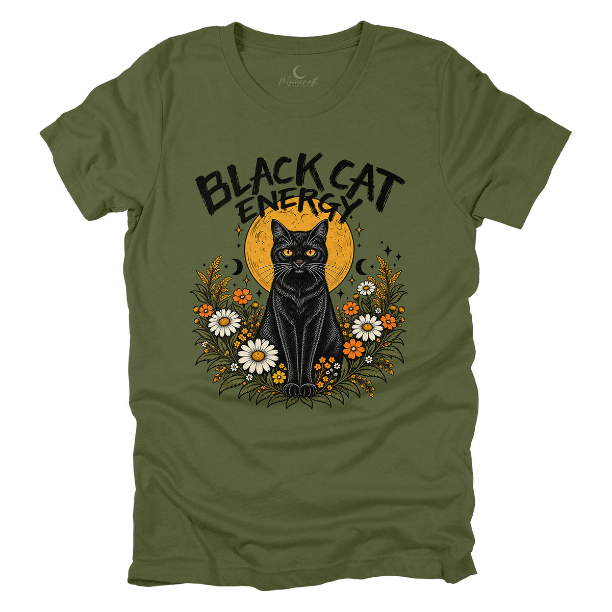 Black Cat Energy T-Shirt