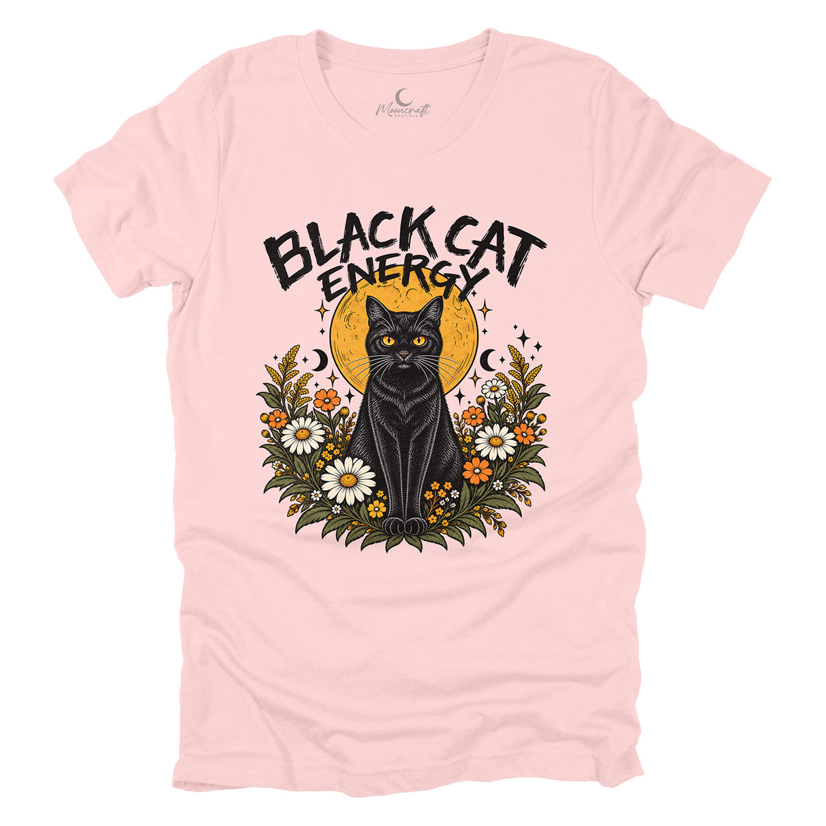 Black Cat Energy T-Shirt