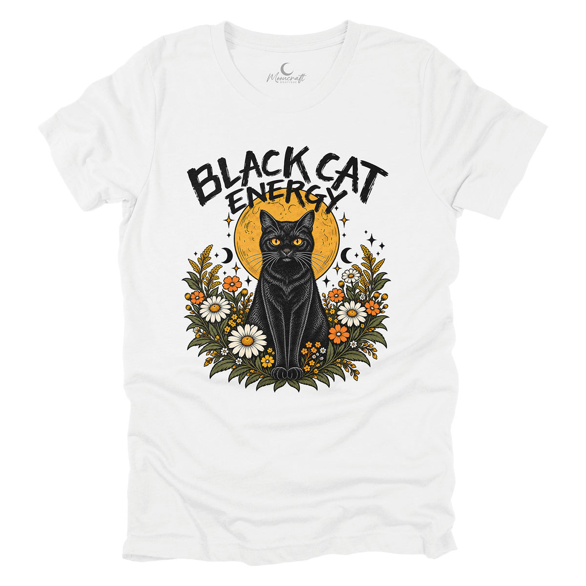 Black Cat Energy T-Shirt
