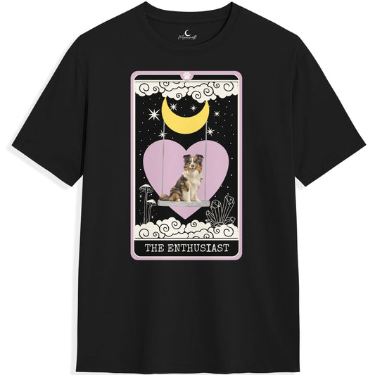 The Enthusiast - Merle Border Collie T-Shirt