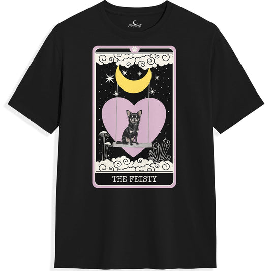 The Feisty - Black Chihuahua T-Shirt