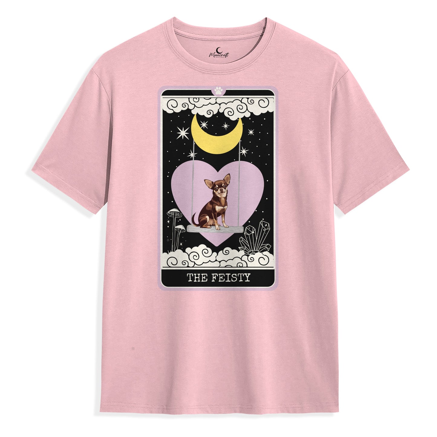 The Feisty - Chocolate Chihuahua T-Shirt