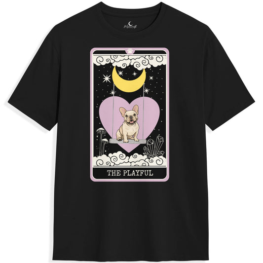 The Playful - Cream French Bulldog T-Shirt