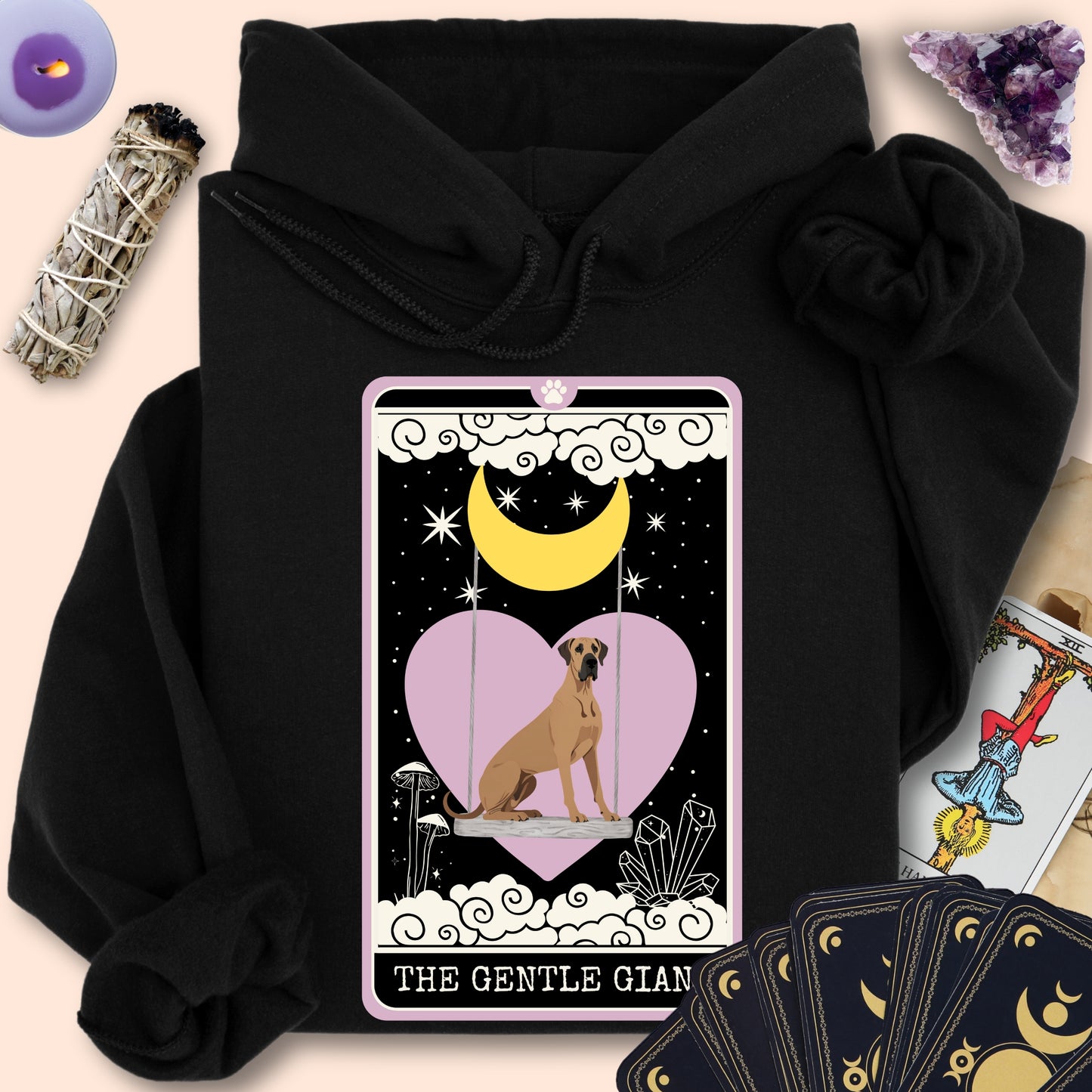 The Gentle Giant - Great Dane Hoodie