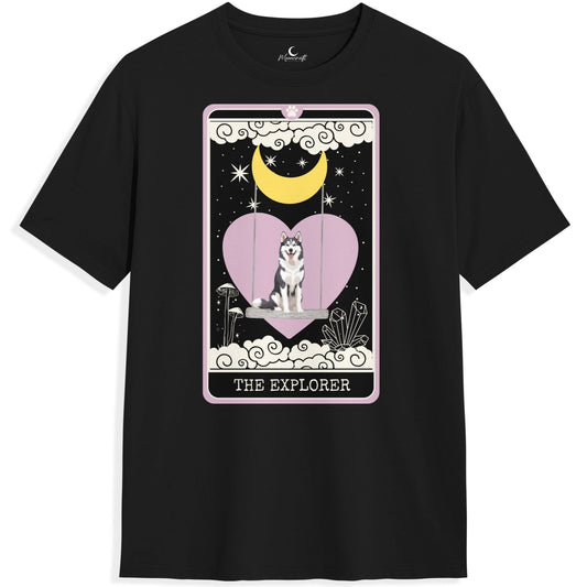 The Explorer - Siberian Husky T-Shirt