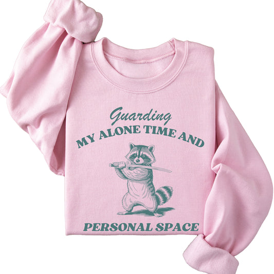 Guarding My Alone Time Sweatshirt