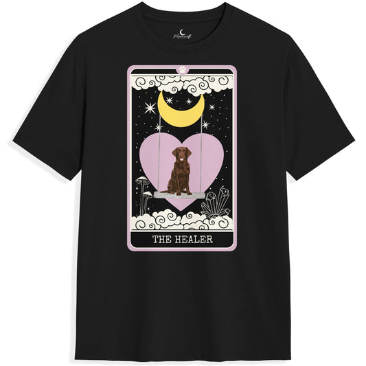 The Healer - Chocolate Labrador T-Shirt