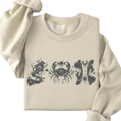 Custom Big Three Astrology Sweatshirt