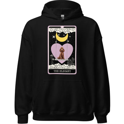 The Elegant - Brown Poodle Hoodie